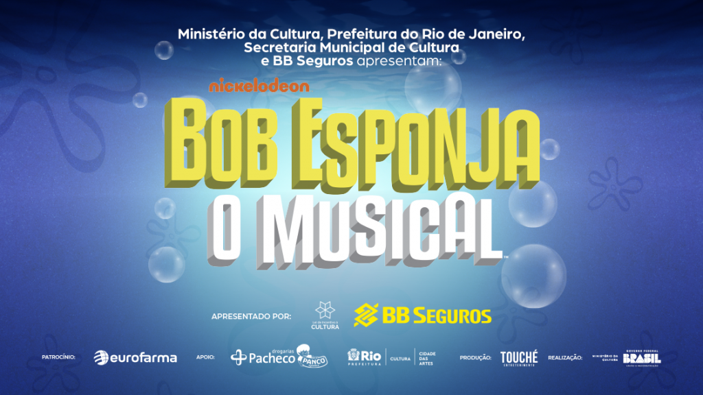 Bob Esponja O Musical Ganha Montagem Brasileira Le Ferrarez