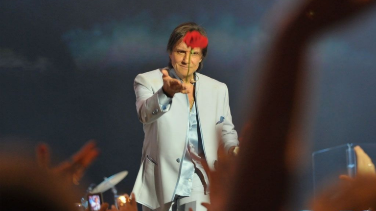 Foto show Roberto Carlos