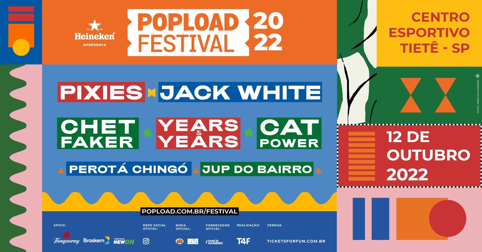 Saiu o lineup do Popload Festival