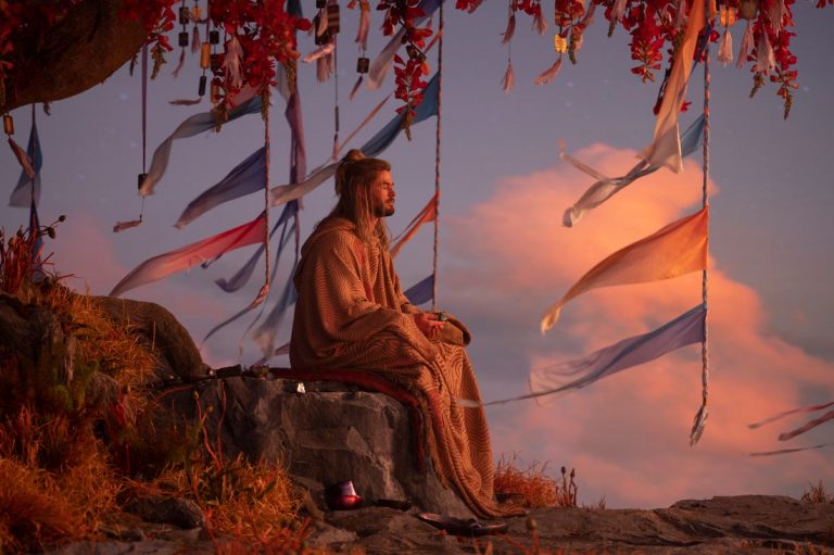 Thor, personagem de Chris Hemsworth, em Thor: Amor e Trovão