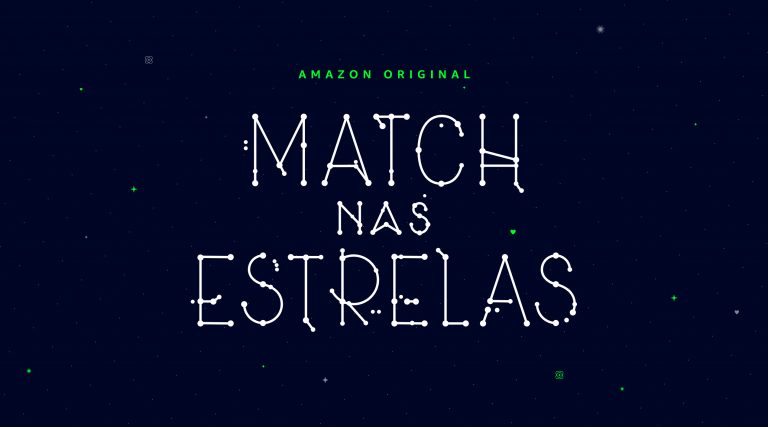 Pôster oficial do reality show Match nas Estrelas