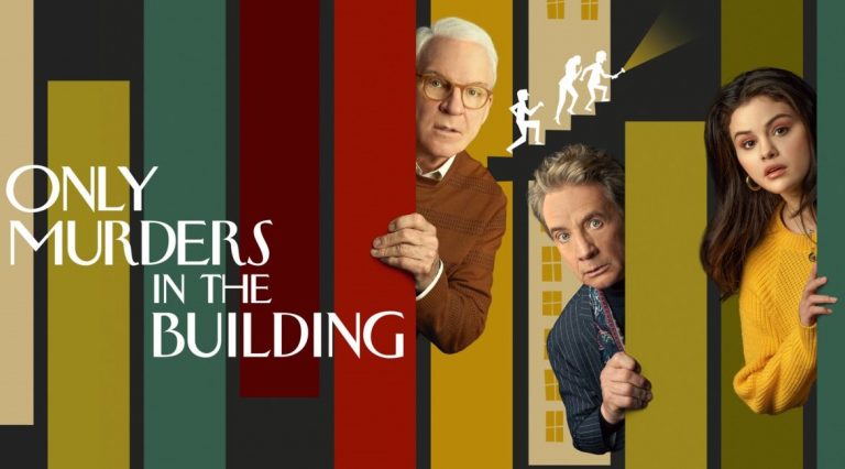 Pôster oficial da série Only Murders in the Building
