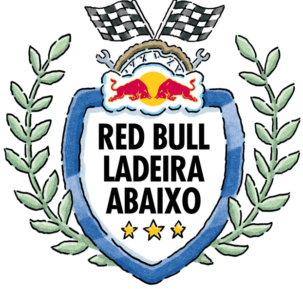 Logo oficial da Red Bull Ladeira Abaixo