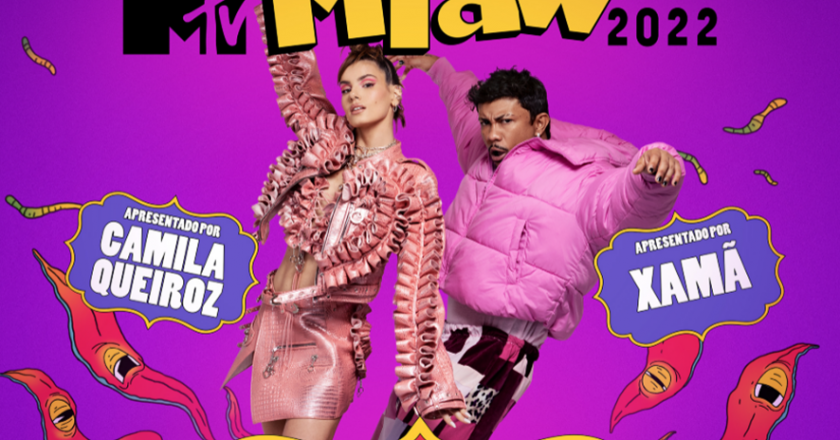 A MTV anunciou Camila Queiroz e Xamã como os novos apresentadores do MTV MIAW 2022