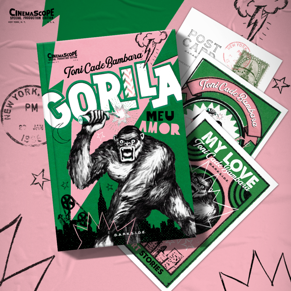 Capa de Gorila, Meu Amor e cards de brinde