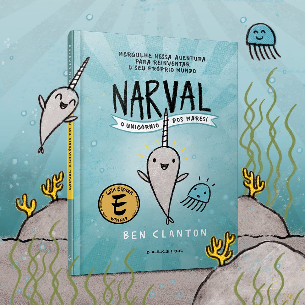 Capa do livro Narval: O Unicórnio dos Mares