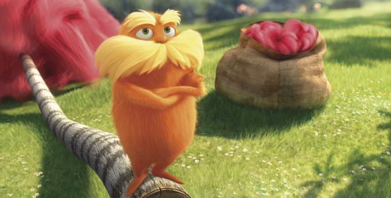 Cena do filme O Lorax