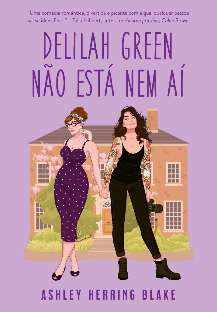 Capa do livro Delilah Green Não Está nem Aí
