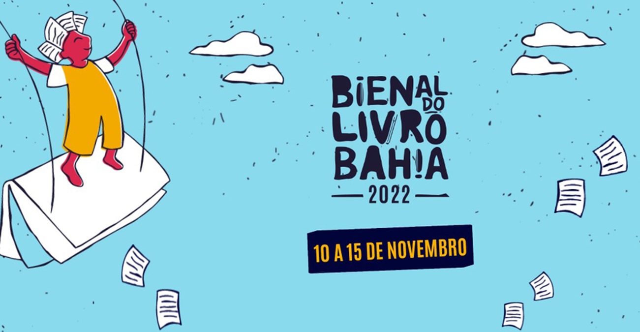 Pôster oficial da Bienal do Livro da Bahia