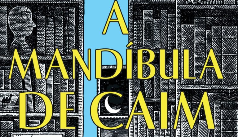 Recorte da capa A Mandíbula de Caim, de Torquemada