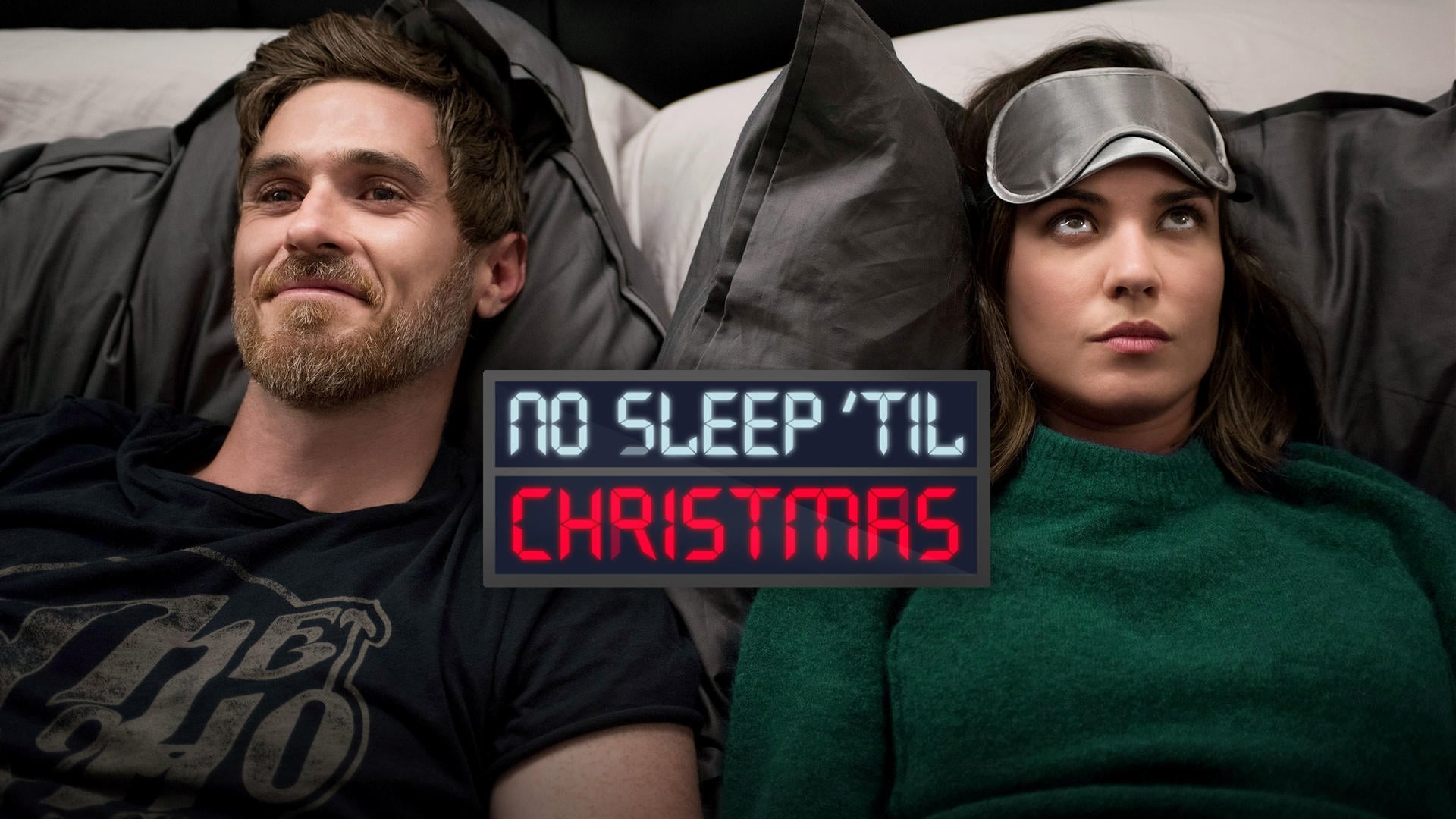 Recorte do pôster oficial do filme Sem Dormir até o Natal