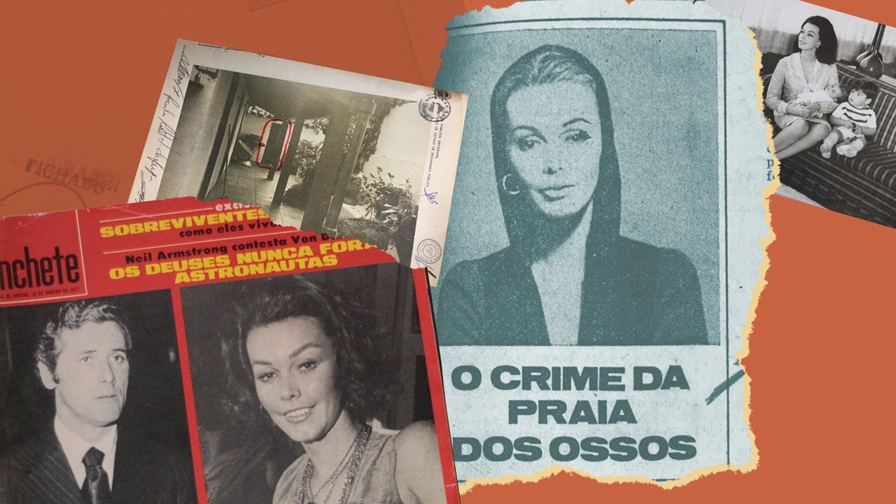 Banner do podcast documental do crime Praia de Ossos