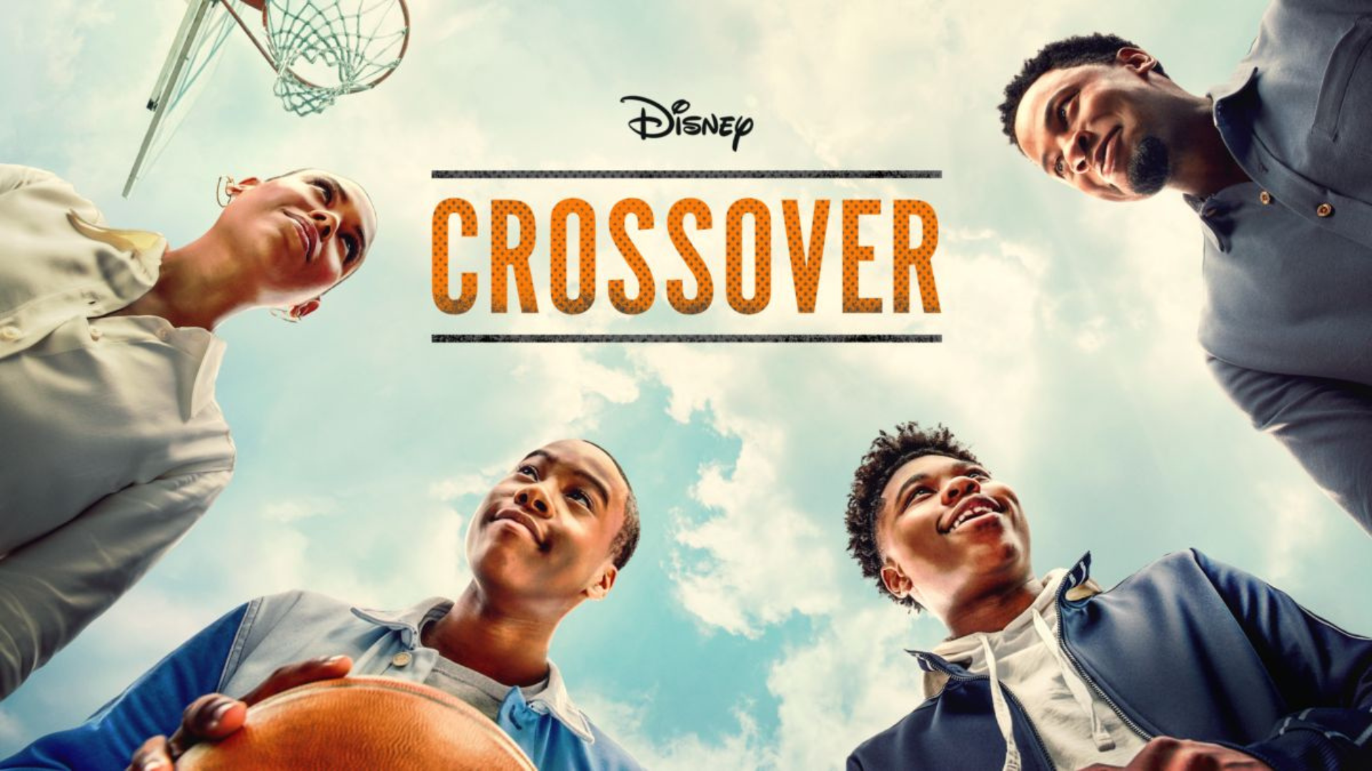 Foto de capa de série Crossover. Nela, há quatro meninos negros se olhando 