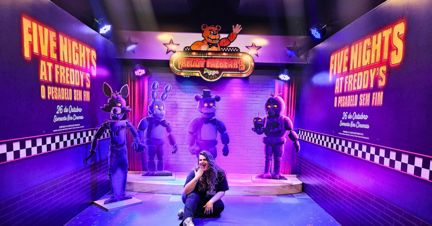 Universal Pictures leva a atmosfera assustadora de Five Nights At Freddy’s na Brasil Game Show