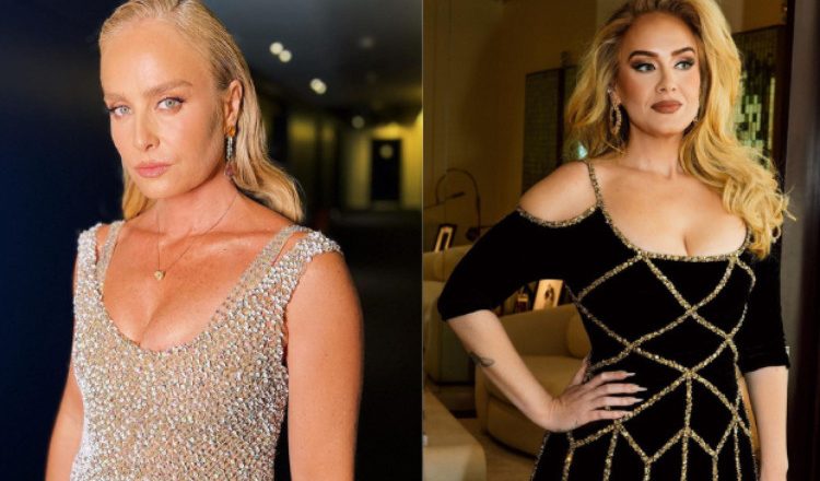 Fãs confundem Angélica com Adele e brasileira brinca com semelhança