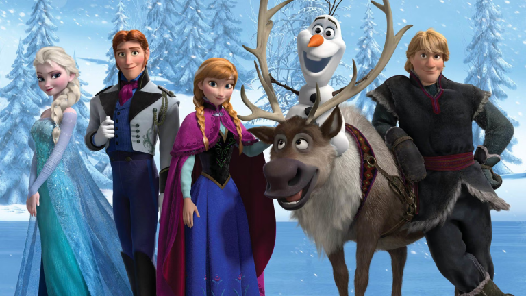 Frozen Elsa Anna Hans Kristoff Olaf Sven