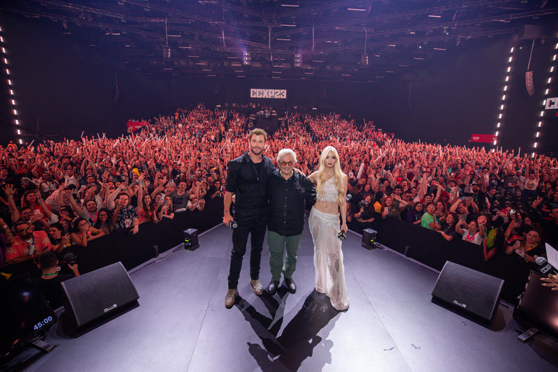 Furiosa Warner Bros. PicturesPictures Mad Max CCXP23 Anya Taylor-Joy Chris Hemsworth