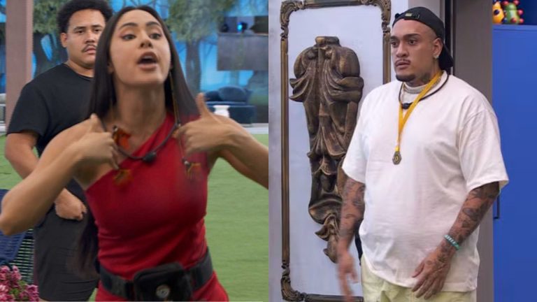 BBB: Bin Laden e Isabelle discutem após formação de paredão: 'Falsa'
