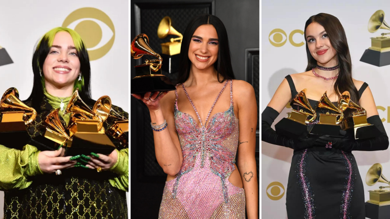 Billie Eilish Dua Lipa Olivia Rodrigo Grammy 2024