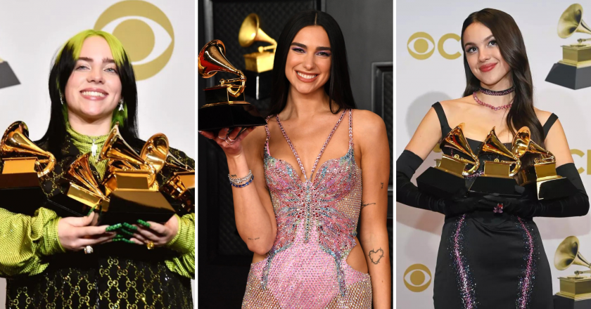 Billie Eilish, Dua Lipa e Olivia Rodrigo são irão performar no Grammy 2024