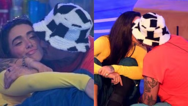 BBB 24: Giovanna dá selinho em Bin Laden durante festa: 'Só isso?'
