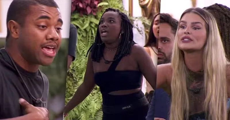 BBB 24: Davi tira Yasmin e Leidy do sério em briga generalizada pós-Sincerão