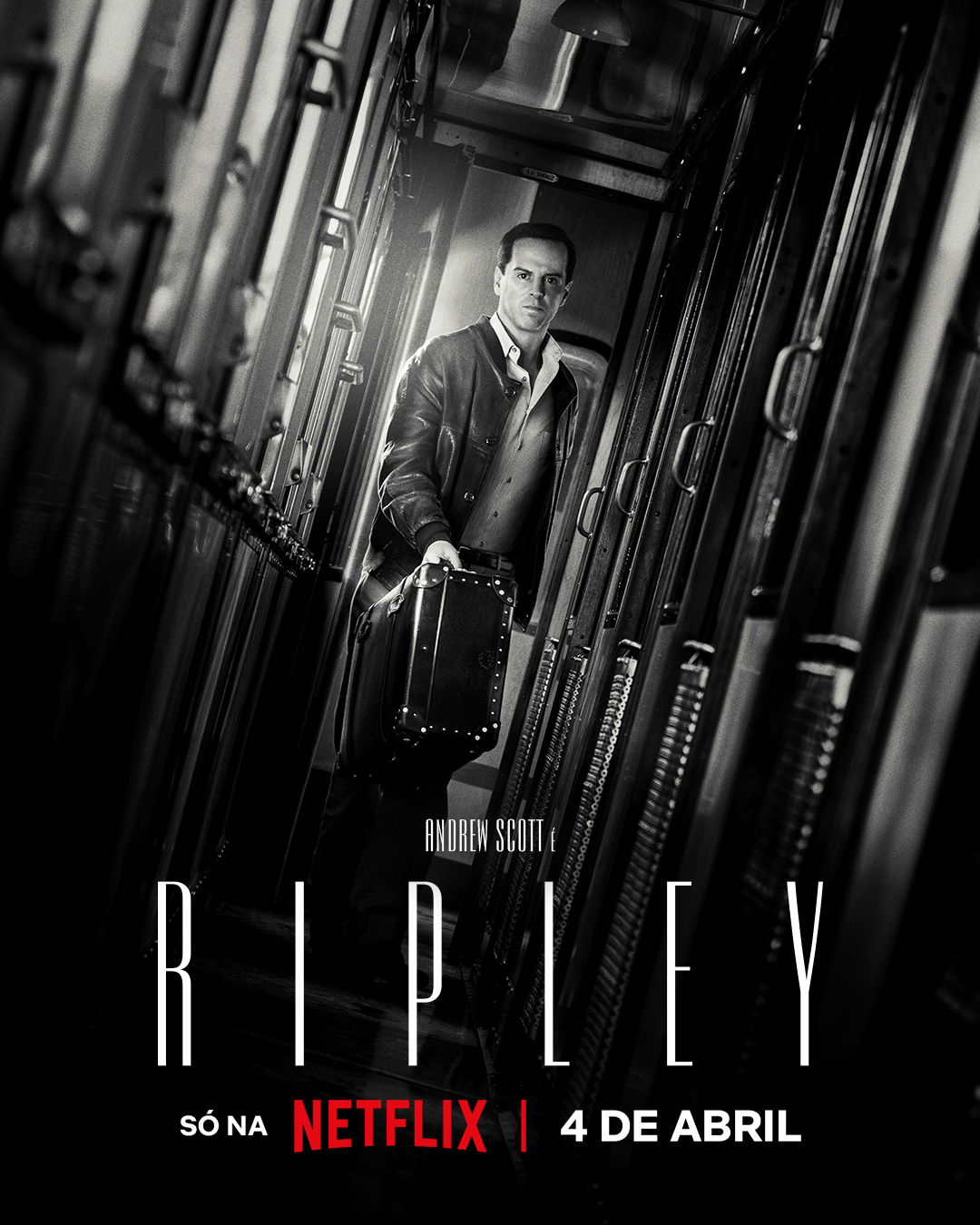 Confira o trailer oficial de Ripley, nova minissérie da Netflix