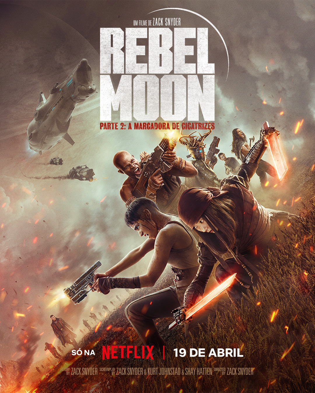 Rebel Moon - Parte 2: A Marcadora de Cicatrizes Netflix