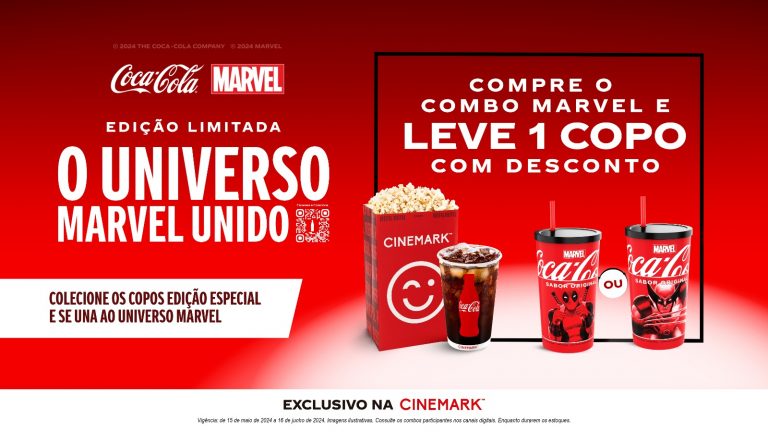Cinemark celebra o Mês do Orgulho Nerd com combos exclusivos da Marvel