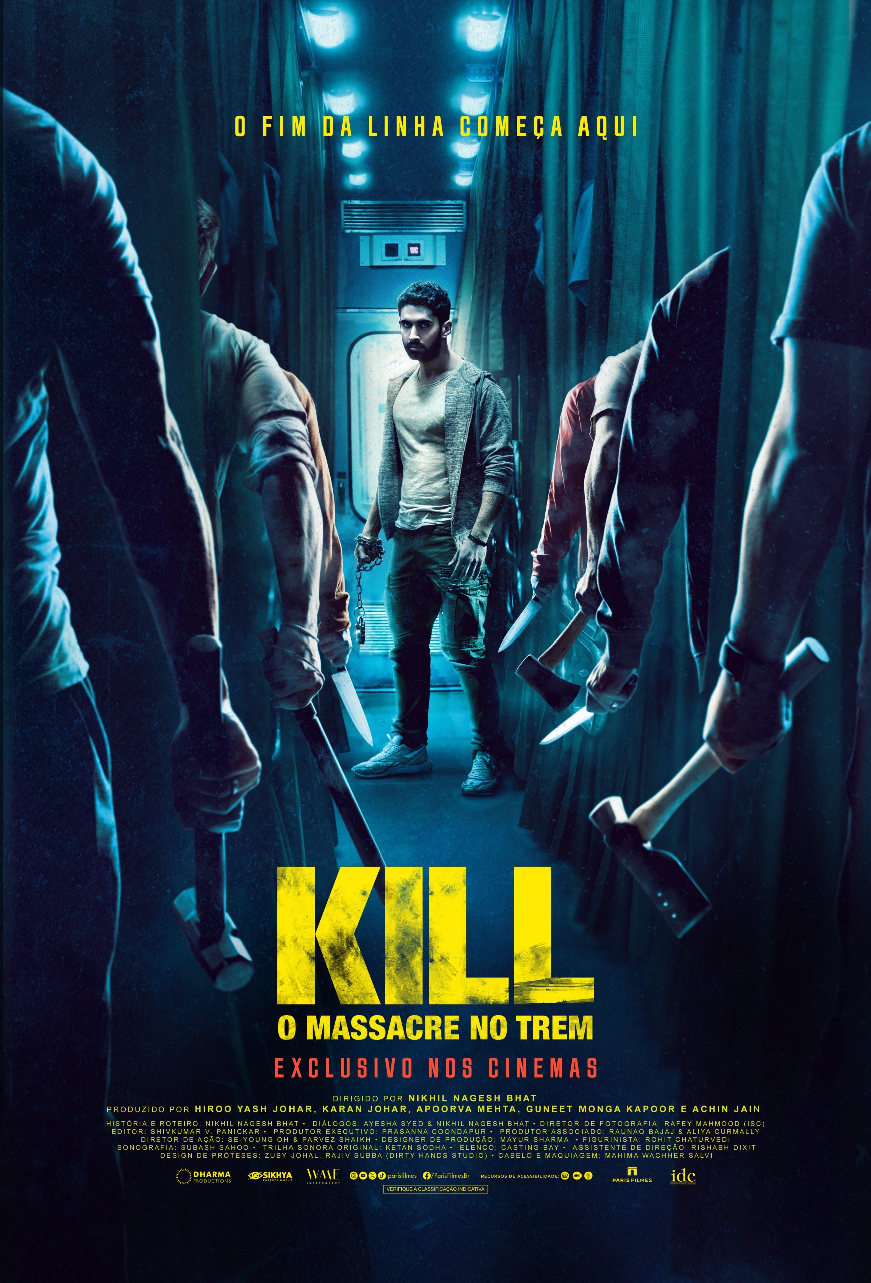 Paris Filmes anuncia KILL – O Massacre no Trem