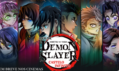 Demon Slayer: Kimetsu no Yaiba Castelo Infinito chegará aos cinemas como trilogia