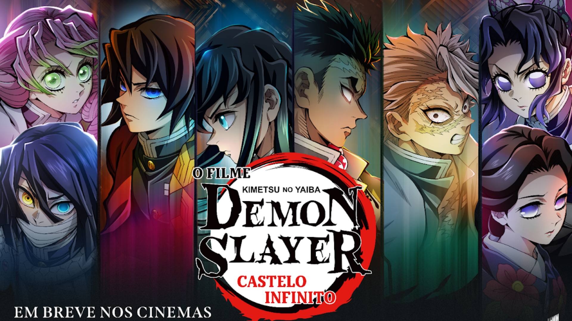 Demon Slayer: Kimetsu no Yaiba Castelo Infinito chegará aos cinemas como trilogia